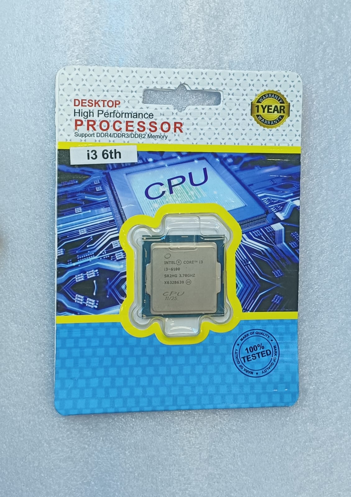Olds i3 6th Generation Processor